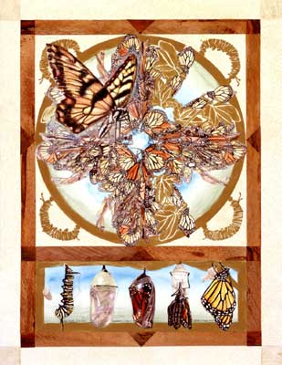Instar, The Full Body Elixir, original painting by Calley O'Neill